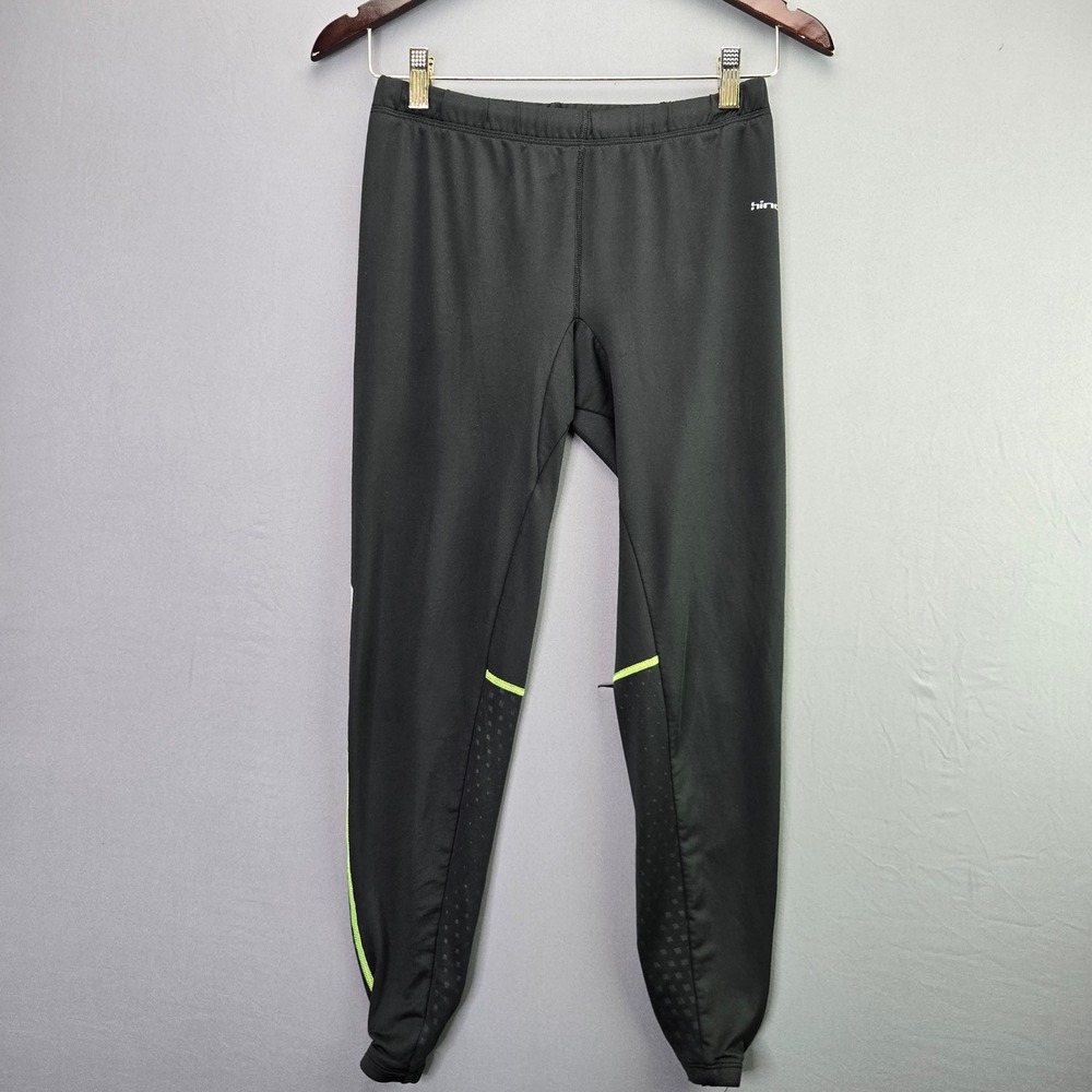 Hind Running Tights Leggings S Black Neon Yellow Reflective Performance Pants